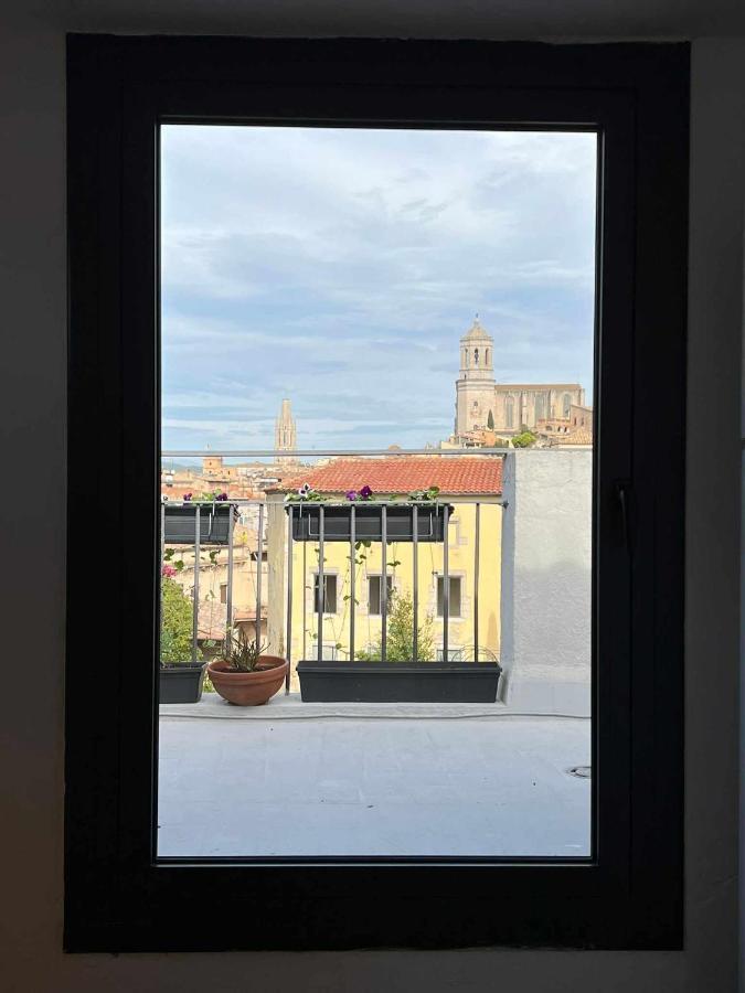Romantic Duplex With Terrace And Great Views ジローナ エクステリア 写真
