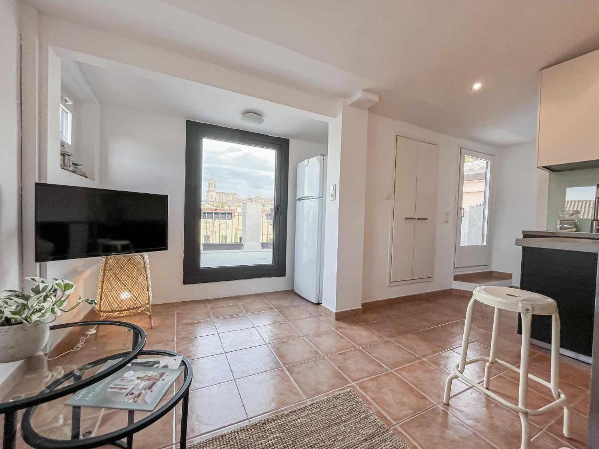 Romantic Duplex With Terrace And Great Views ジローナ エクステリア 写真