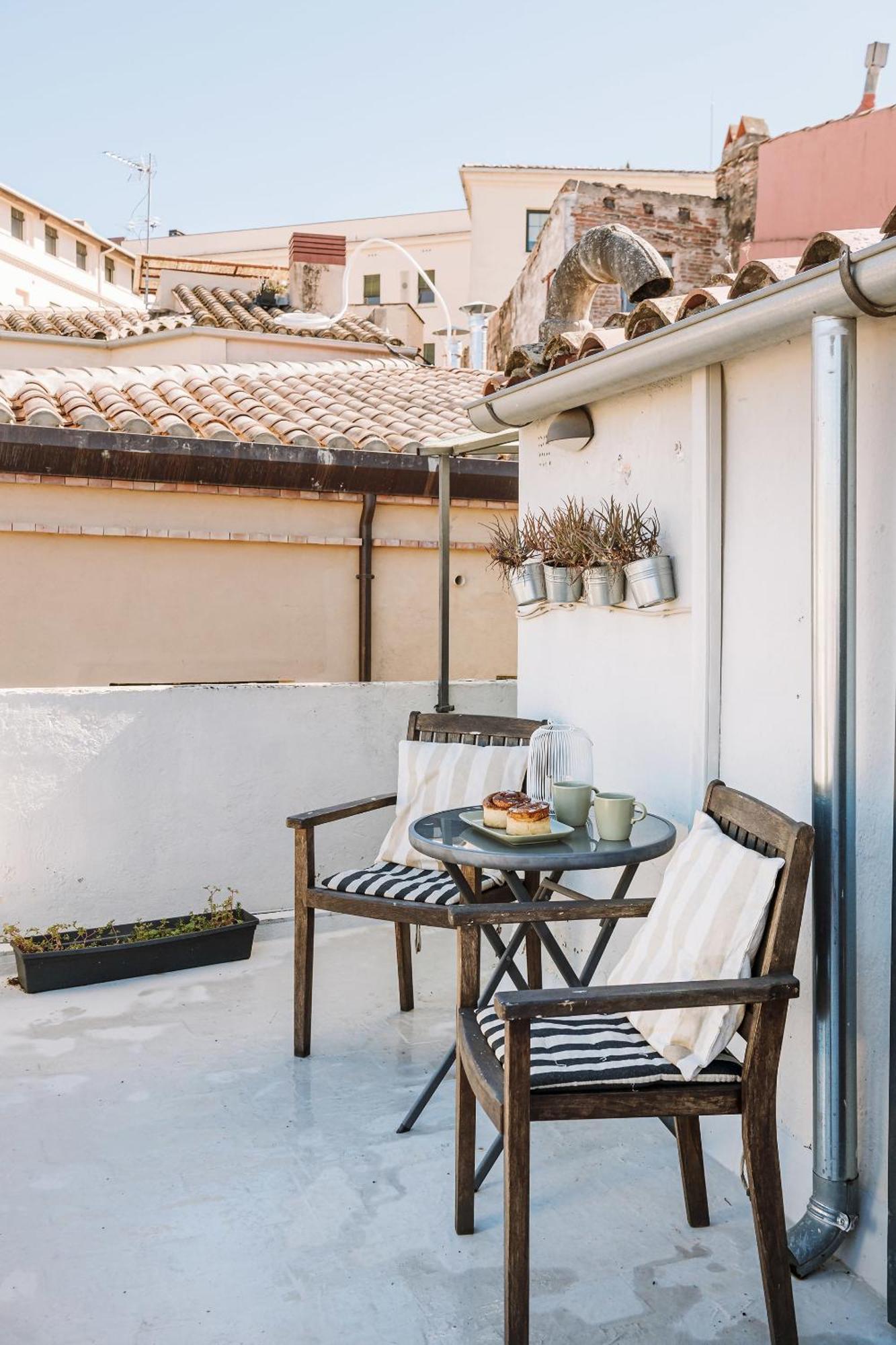 Romantic Duplex With Terrace And Great Views ジローナ エクステリア 写真